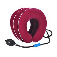 YUUNIVERSE Neck Traction - 3 Layer Cervical Traction Device - Neck Massager & Collar - Neck & Shoulder Pain Relief - Cervical Collar for Travel/Home Improved Spine Alignment