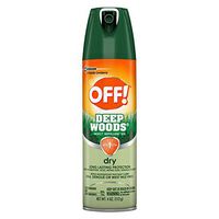 OFF! Deep Woods Insect & Mosquito Repellent VIII, DryTouch Technology, Long Lasting Protection 4 oz.