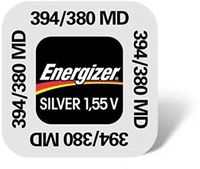 Energizer E394/380 Batteries, Pack of 5