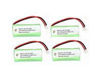 SPS Brand 2.4V 650mAh Replacement Battery for AT&T SL82318 (4 Pack)