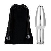 Fdit Aluminum Enema Shower Head Anal and Colonic Douche System Cleaner for Male/Female Apply