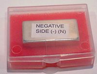 Magnetic Medical Therapy Neodymium N52 Powerful 14k Magnet Set of 2 Magnets 1.5" x 3/4" x 1/4"