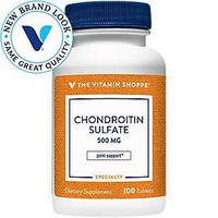 The Vitamin Shoppe Chondroitin Sulfate 500MG, Joint Health Supplement (100 Tablets)