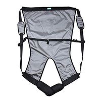 Ozzptuu One-Person Double Layer Patient Lift Sling Transfer Belt for Carrying Up and Down Stairs (Small, Gray)