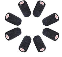 4 Inch Self Adhesive Medical Bandage Wrap Tape (Black) (6 Pack) Strong Elastic Self Adherent Cohesive First Aid Sport Flex Rolls for Wrist Ankle Knee Sprains and Swelling