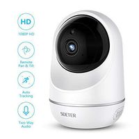SDETER Wifi Camera, Wireless 1080P Home Security Surveillance IP Camera for Baby/Elder/ Pet/Nanny Monitor, Auto-Cruise, Pan/Tilt, Two-Way Audio & Night Vision
