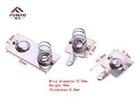 10Pcs AAA Battery Contacts with Compression Spring Use in PCB Board