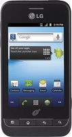 NET10 LG Optimus Net No-Contract Touchscreen Prepaid Cell Phone
