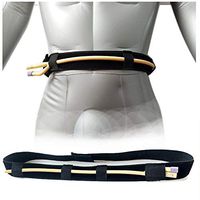 Catheter Fixation Device,Abdominal Dialysis Belt,Patient Drainage Tube Belt,4×100CM,Can Stretch to 150CM,Black