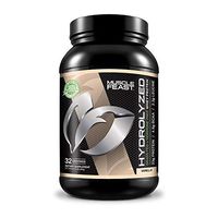 MUSCLE FEAST Grass Fed Hydrolyzed Whey Protein, All Natural, Hormone Free, Fast Digesting, 100% Pure, 23g Protein, 114 Calories (Vanilla, 2lb)