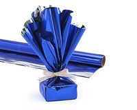 Hygloss Products Mylar Gift Wrap Roll - Great for Gift Bags, Baskets – 24 Inch x 8.3 Feet, Blue