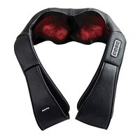 Display4top Back Neck Massager，Electric Shoulder Massager with Heat and Speed Control, Deep Massage Heated Rollers for Neck, Shoulder, Back Muscle Pain Relief, Use at Home,Office (Black)