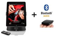 Altec Lansing MP450BT 30-Pin iPad Speaker Dock Bundled with Wireless Bluetooth Transmitter/Dongle