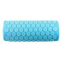 Acupressure Massager Mat Relaxation Relief Stress Tension Body Yoga Mat Relieve Body Stress Pain Spike Cushion Mat with Pillow,White