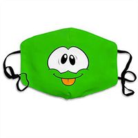 Sticking Tongue Out Green Anti-Dust Anti-Pollution Windproof Cover Adjustable Earloop