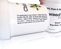 Chickweed Salve 2 Pack * 100% Pure * All Natural Organic No Additives * Soothing Anti Itch Cream * Provides Relief from Dry Skin Eczema Shingles * Soothes Burns Cuts Bug Bites