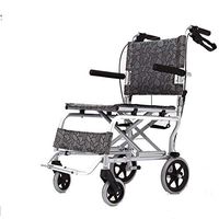 NACHENW Lightweight Wheelchairs Elderly Disabled Folding Portable Wheelchair Ultra Light Travel Children Trolley