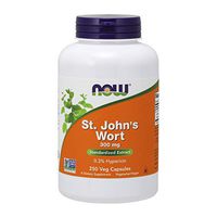 NOW Supplements, St. John's Wort (Hypericum perforatum) 300 mg, Standardized Extract, 250 Veg Capsules