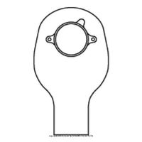 SUR-FIT Natura Two-Piece Drainable Pouch, Nat Pch 2-Pc Drn 1.25 in Fl, (1 BOX, 10 EACH)