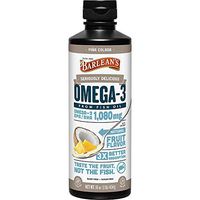 Barlean’s Seriously Delicious Omega-3 Fish Oil, Piña Colada, 16-oz