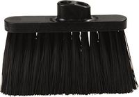 Carlisle 3685403 Flo-Pac Duo Sweep Stiff Filament Light Industrial Broom Head, Polypropylene Bristles, 11" Trim x 11" Width Bristle, 7" Overall Length, Black (Pack of 12)