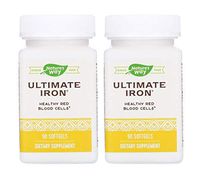 Nature's Way Ultimate Iron Healthy Red Blood Cells (90 Softgels) Pack of 2