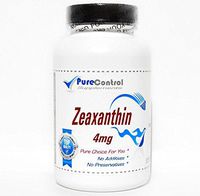 Zeaxanthin 4mg // 100 Capsules // Pure // by PureControl Supplements