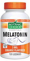 Botanic Choice Melatonin Orange 3 Mg, 120 Lozenges
