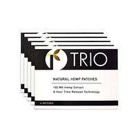 Topical Pain Patch - Zero THC - Ideal for Pain Relief, Muscle Pain, Stress, Anxiety, Better Sleep - 30 Patches x 100mg Each (3000mg Total)