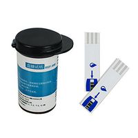 Lolicute Diabetic Blood Glucose Test Strips Blue 50 Pcs+50 Free Lancets