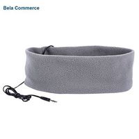 Anti-Noise Sleeping Earphones Bundle, Music Headband Sleep Mobile Headphone for iPhone and Android (Gray)