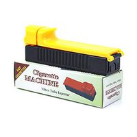 Manual Cigarette Machine, Mini Portable, Single Tube Plastic Cigarette Accessories, Cigarette Tamping Machine