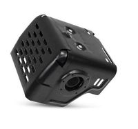 Everest New Muffler Exhaust Assembly with Heat Shield 11HP & 13HP Compatible with Honda GX340 GX390