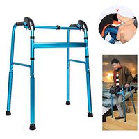HFENGHUANG Walker for The Elderly, Foldable Lower Limb Rehabilitation Training, Maximum User Weight 100 Kg