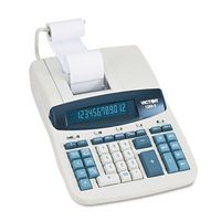 VCT12603 - Victor 1260-3 Two-Color Heavy-Duty Printing Calculator