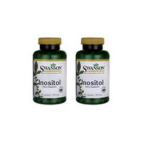 Swanson Inositol 650 mg 100 Caps 2 Pack