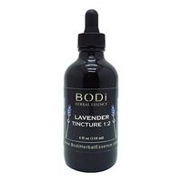 BODi : LAVENDER FLOWER Tincture 1:2 Highest Concentration - Amazing Skin Rejuveneator (4 oz)