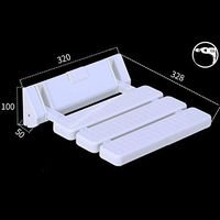 Shower seat,Folding seats Wall stool Wall chair Wall mount Changing shoes Old people Persons-J