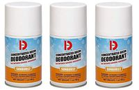 Big D 464 Concentrated Room Deodorant for Metered Aerosol Dispensers, Sunburst Fragrance, 7 oz (Тhrее Расk)