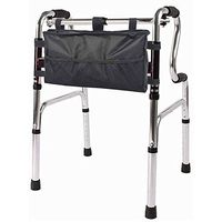 YTPB Walker Accessory Basket - Provides Hands Free Storage Pouch for Folding Walkers - Padded Rear Multi - Pocket - Large Capacity Accessory Carry Pouch