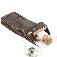 HealthyLine Cocoon 360-Degree Full-Body Infrared Heating Mat 74in x 28in - 5 Therapies Using PEMF, FIR, Photon, Heat, and Negative Ion Therapy