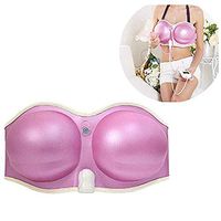 LXHSY Electric Chest Massage Instrument Home Breast Instrument Breast Enlargement Instrument, 3 Files Manual Temperature Adjustment, Breast Health Massage