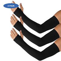Kinship Comfort Brands® Performance Protection Arm Sleeves, Sun Protection for Golf, Tennis, Running, Cycling, Landscapers, Electricians (1 Size Fits All) 1,3,6 Pair Packs