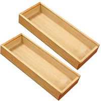Prestige Import Group - Promotional 3 Cigar Wooden Storage Box w/Sliding Top -2 Pack