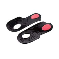 Gel Heel Cushions Cups Sore Heel Pain Bone Spur & Achilles Pain Pad & Shock Absorbing Support Shoes Supplies (L)