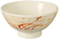 Yanco OR-5705 Orchis Rice Bowl, 10 oz Capacity, 2.5" Height, 4.75" Diameter, Melamine, Gold Color, Pack of 60