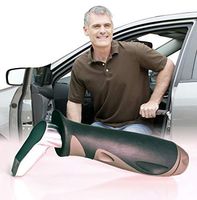 Stander Metro Car Handle Plus, Portable Vehicle Support Grab Bar, Standing Assist Mobility Aid, Includes LED Flashlight