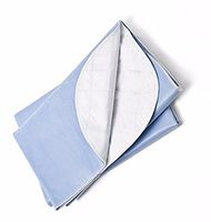 Safe Price 3pcs. Heavy Duty Washable Bed Pad 34x36 Reusable Underpad (Blue)