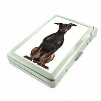 Dog Miniature Pinscher 02 Cigarette Case w Built In Lighter