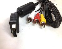 New Audio Video AV Cable to 3 RCA for Sony Playstation PS / PS2 / PS3